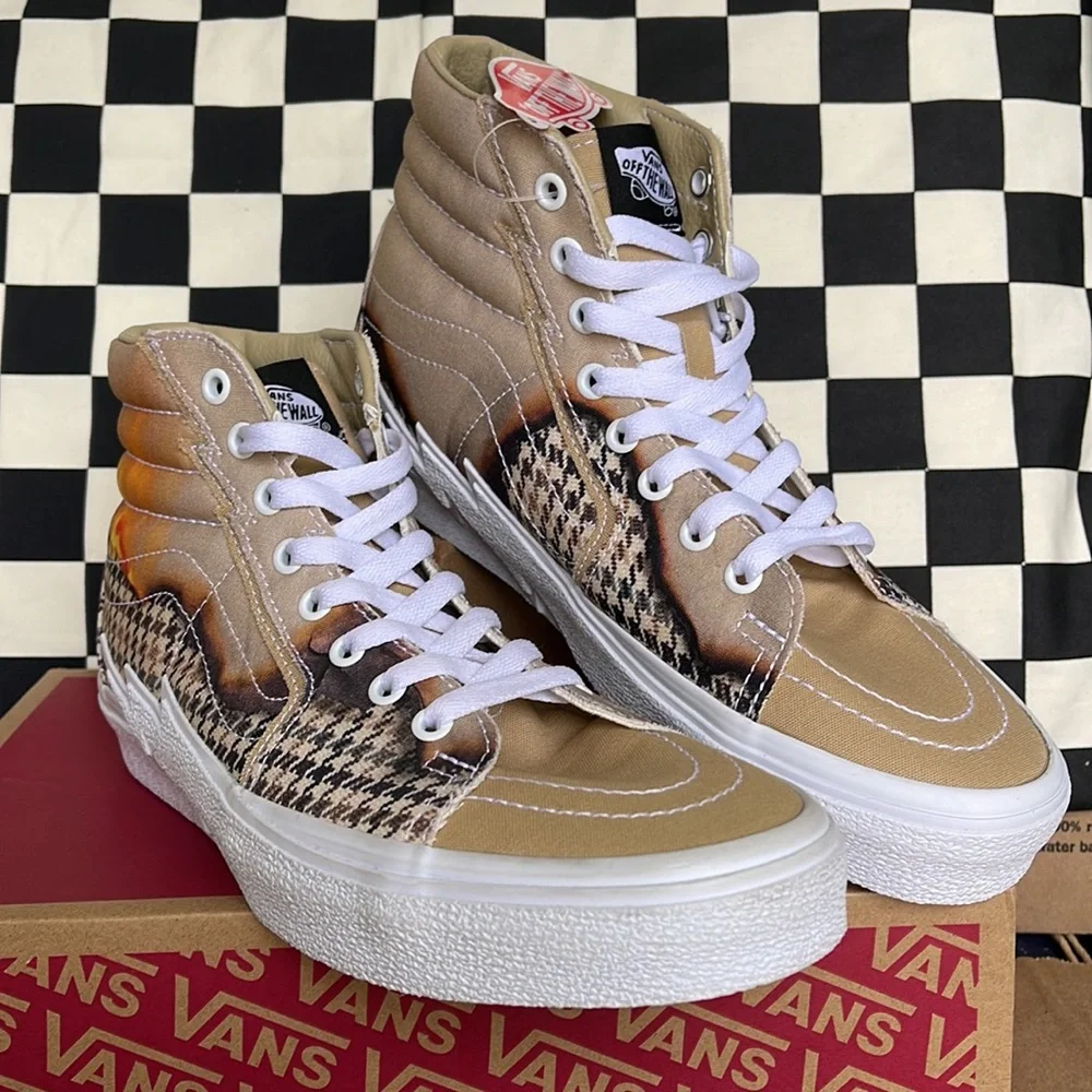 Vans Sk8-Hi Bolt Big Reveal Taos Taupe Men’s sneakers - Picture 6 of 16